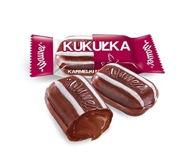 Wawel - Kukulki – Cocoa-Filled Caramel Candies