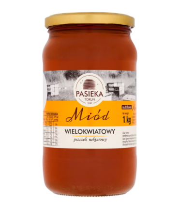 Pasieka Toruń Multifloral Honey (Miód wielokwiatowy)