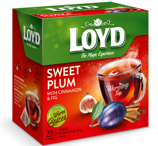 Loyd - Sweet Plum & Fig Warming Tea with Ginger and Cinnamon